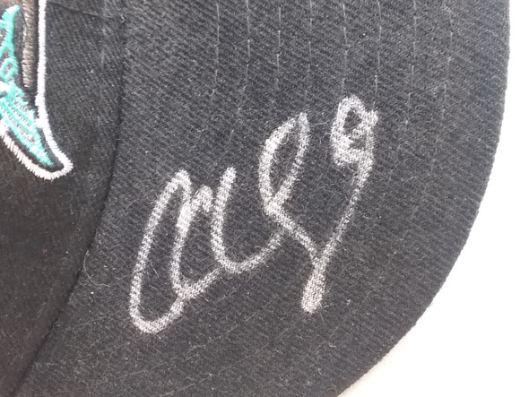 Chris Clapinski Autographed Florida Marlins Baseball Cap
