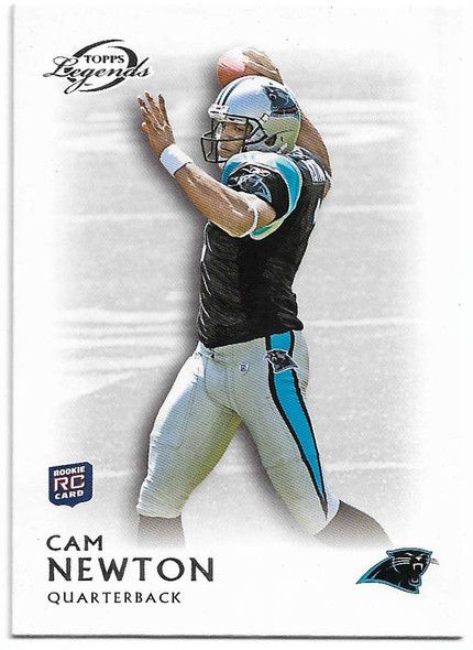 Cam Newton 2011 Topps Legends Rookie Card 4