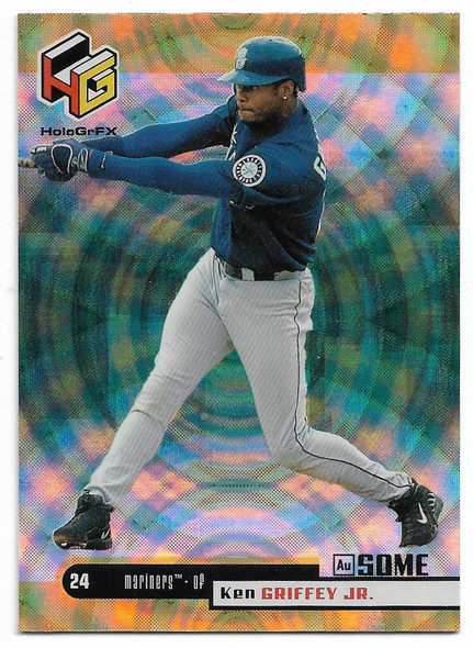 Ken Griffey Jr. 1994 HoloGrFX Ausome Card 53