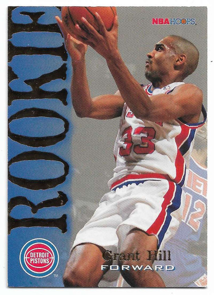 Grant Hill 1994-95 Hoops ROOKIE Card 322
