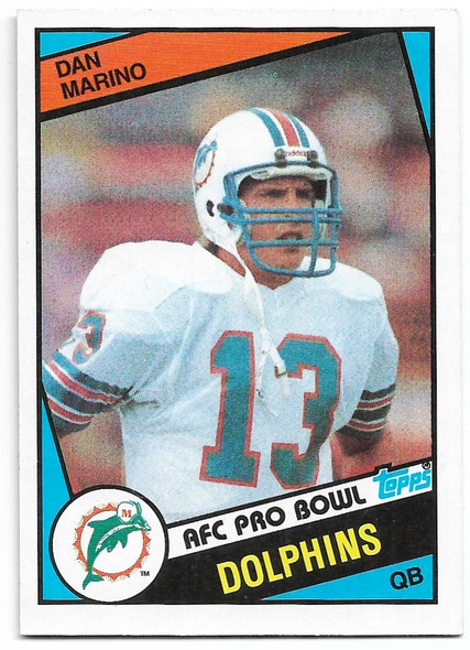 Dan Marino 1984 Topps Rookie Card 123