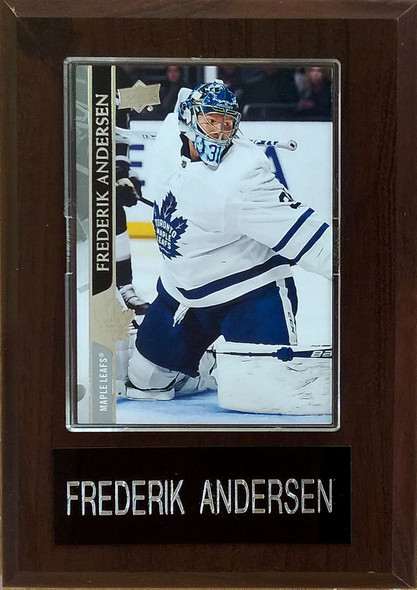 Frederik Andersen 4x6 Player Plaque