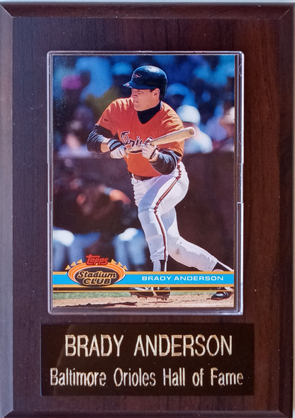 Brady Anderson Baltimore Orioles Player Plaque Brady Anderson Baltimore Orioles Player Plaque