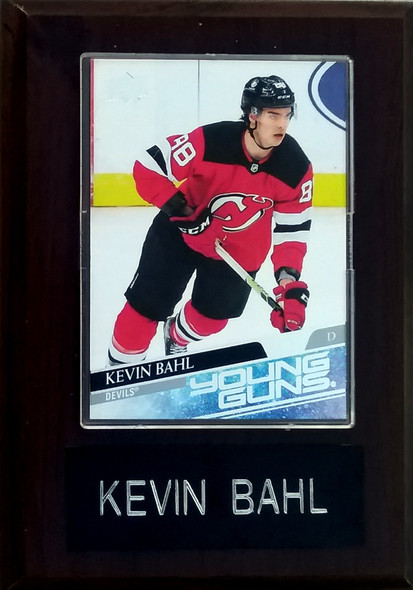 Kevin Bahl 4x6 Player Plaque