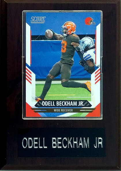 Odell Beckham Jr. 4x6 Player Plaque