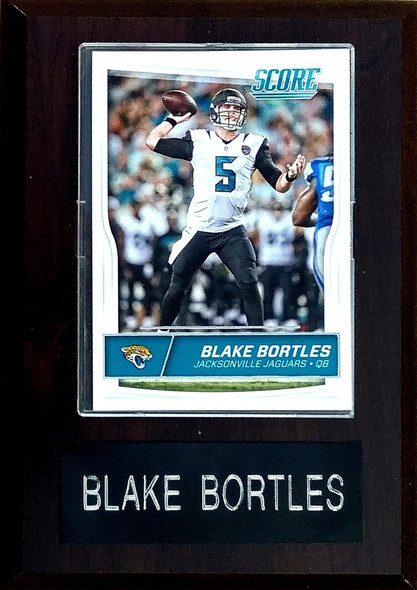 Blake Bortles Jacksonville Jaguars Player Plaque