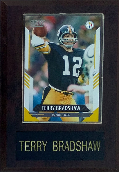 Terry Bradshaw Pittsburgh Steelers Player Plaque