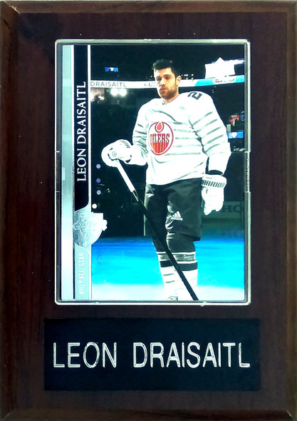 Leon Draisaitl Edmonton Oilers Player Plaque