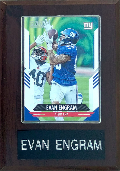 Evan Engram New York Giants Player Plaque