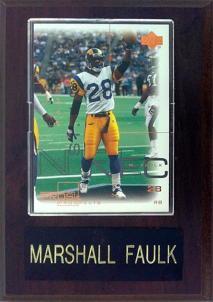 Marshall Faulk St. Louis Rams Player Plaque