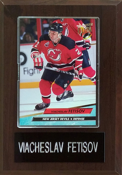 Viacheslav Fetisov New Jersey Devils Player Plaque