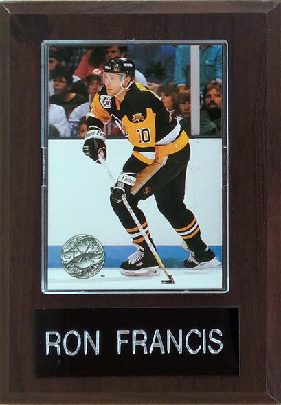 Ron Francis Pittsburgh Penguins Player Plaque