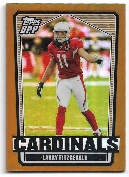 Larry Fitzgerald 2000 Topps Draft Picks and Prospects Chrome Bronze Refractors Card 30