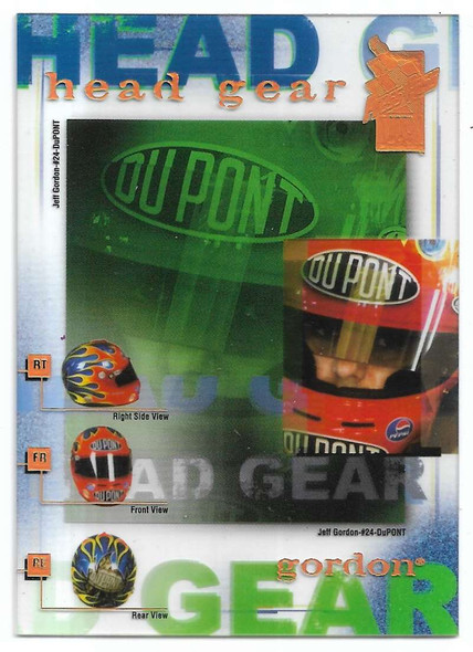 Jeff Gordon 2004 Press Pass VIP Head Gear Card HG TRANS 2