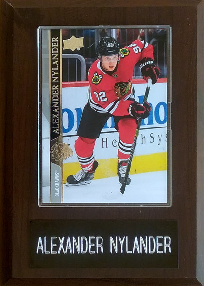 Alexander Nylander Chicago Blackhawks 4x6 Player Plaque