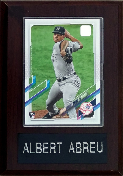 Albert Abreu New York Yankees 4x6 Player Plaque