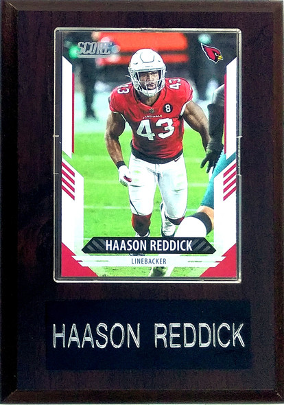 Haason Reddick Arizona Cardinals 4x6 Player Plaque