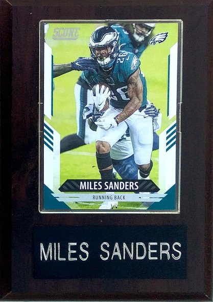 Miles Sanders Philadelphia Eagles 4x6 Player Plaque