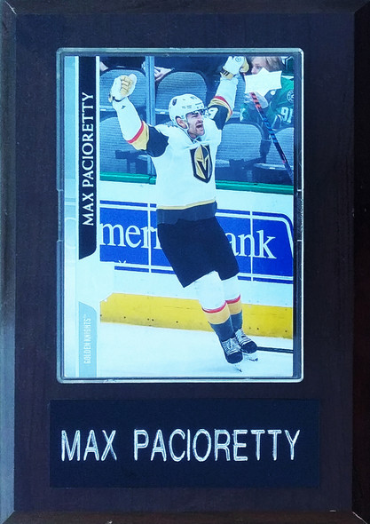 Max Pacioretty Vegas Golden Knights 4x6 Player Plaque