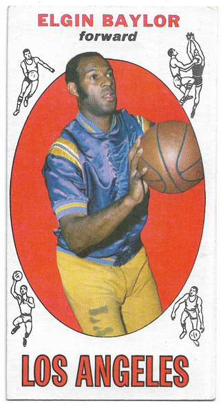 Elgin Baylor Los Angeles Lakers 1969-70 Topps Card 35