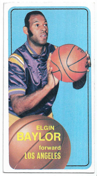 Elgin Baylor Los Angeles Lakers 1970-71 Topps Card 65