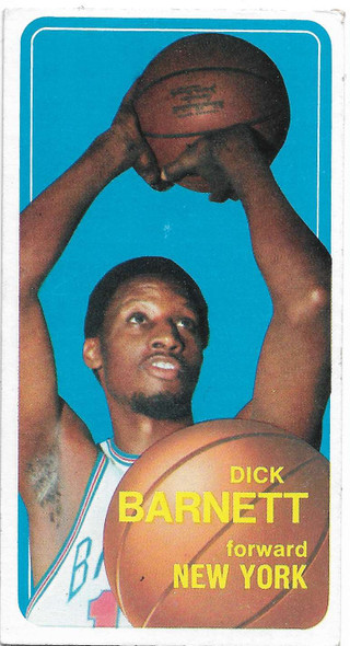 Dick Barnett New York Knicks 1970-71 Topps Card 43