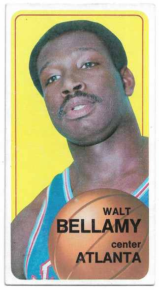 Walt Bellamy Atlanta Hawks 1970-71 Topps Card 18