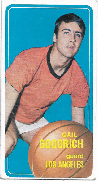 Gail Goodrich Los Angeles Lakers 1970-71 Topps Card 93 (b)