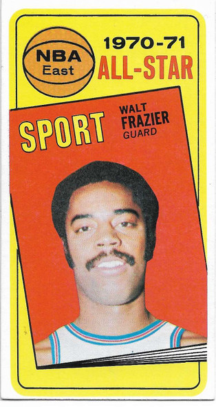 Walt Frazier New York Knicks 1970-71 Topps Card 106