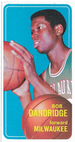 Bob Dandridge Milwaukee Bucks 1970-71 Topps Rookie Card 63