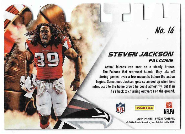 Steven Jackson 2014 Panini Prizm Intro Card 16
