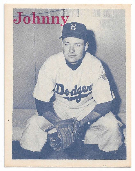 Johnny Rutherford 1974 TCMA 1952 Brooklyn Dodgers Card