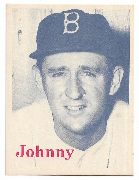 Johnny Schmitz 1974 TCMA 1952 Brooklyn Dodgers Card