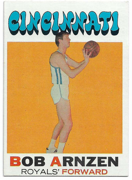 Bob Arnzen 1971-72 Topps Card 172