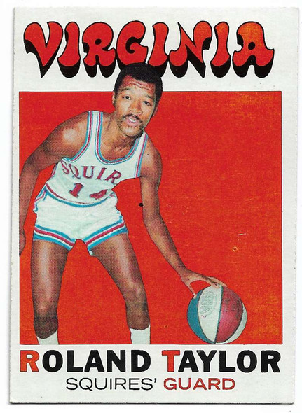 Roland Taylor 1971-72 Topps Card 173