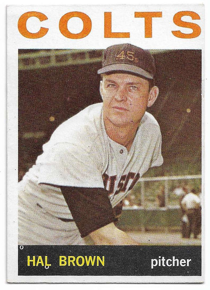 Hal Brown 1964 Topps Card 56