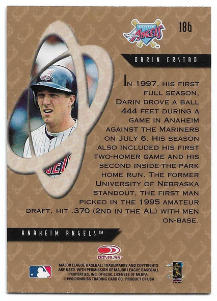 Darin Erstad 1998 Donruss Preferred Preferred Power Card 186