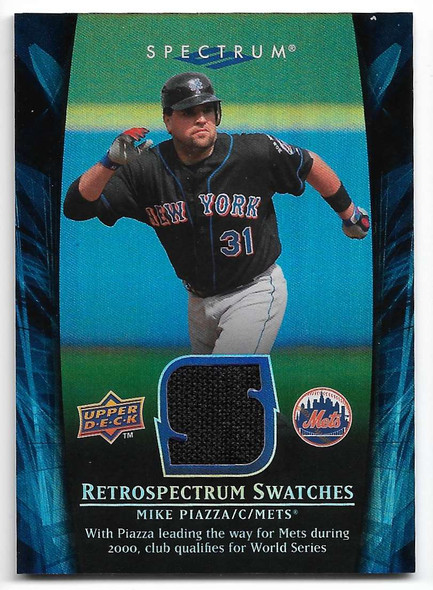 Mike Piazza 2009 Upper Deck Spectrum Retrospectrum  Card RS-MP3 62/99