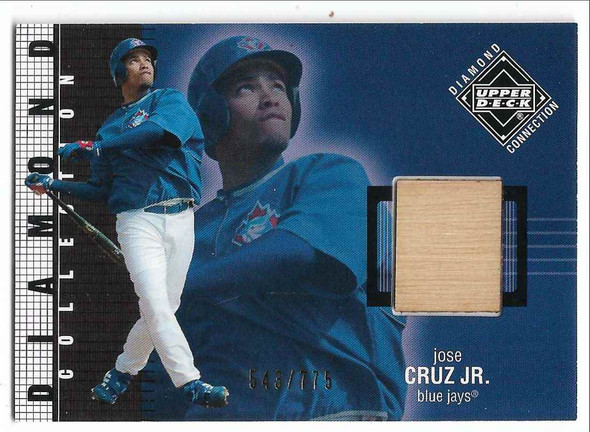 Jose Cruz Jr. 2002 Upper Deck Diamond Connection Card 556 543/775