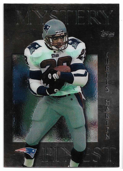 Curtis Martin 1997 Topps Mystery Finest Card M18