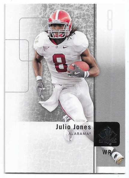 Julio Jones 2011 SP Authentic Rookie Card 100