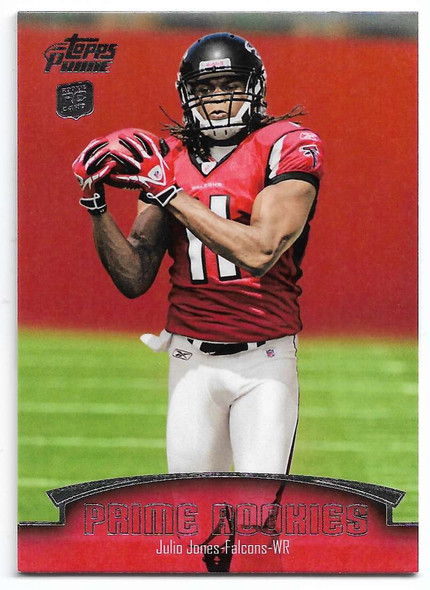 Julio Jones 2011 Topps Prime Rookie Card PR-JJ