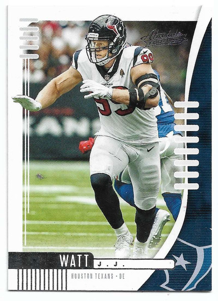 J.J. Watt 2019 Panini Absolute Card 27