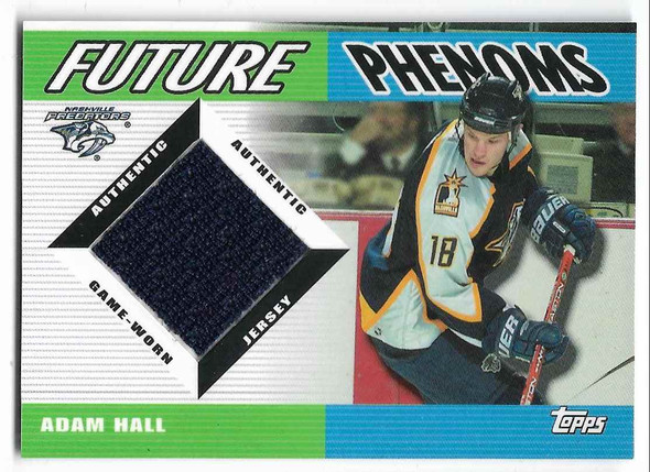 Adam Hall 2003-04 Topps Traded & Rookies Future Phenoms Card FP-AH (a)