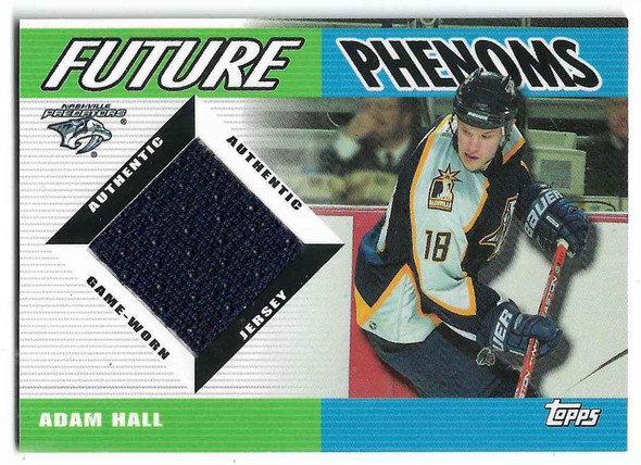 Adam Hall 2003-04 Topps Traded & Rookies Future Phenoms Card FP-AH (c)
