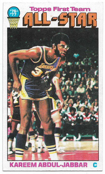 Kareem Abdul-Jabbar 1976-77 Topps Card 126