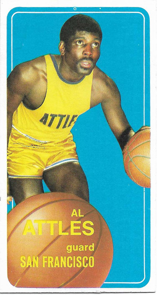 Al Attles 1970-71 Topps Card 59