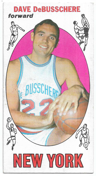 Dave Debusschere 1969-70 Topps Card 85