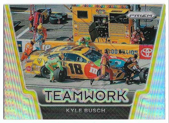 Kyle Busch 2021 Panini Prizm Teamwork Card T2