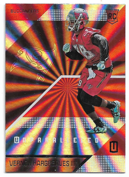 Vernon Hargreaves III 2016 Panini Unparalleled Rookie Card 198 (b)